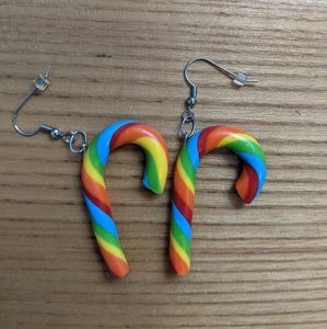 Candy Cane Earrings